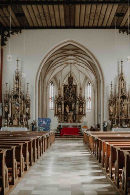 Die Kirche in Dingolfing, in der die kirchliche Trauung stattfinden wird