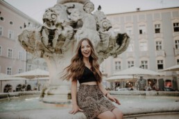 Streetstyle Shooting in Passau am Domplatz von Martina Feicht Fotografie fotografiert