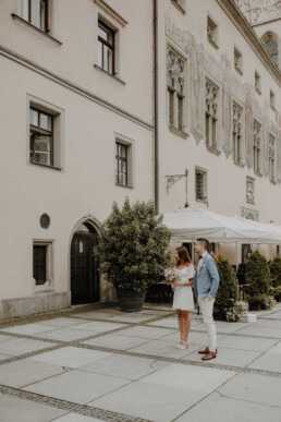 Elopement Wedding in Passau, Herbsthochzeit fotografiert von Martina Feicht Fotografie