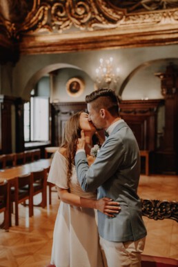 Standesamtliche Trauung im Rathaus Passau fotografiert und begleitet von Martina Feicht Fotografie