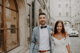 Standesamtliche Hochzeit im Rathaus Passau fotografiert und begleitet von Martina Feicht Fotografie