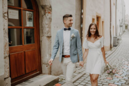 Elopement Wedding in Passau, Herbsthochzeit fotografiert von Martina Feicht Fotografie