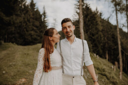 Afterwedding- Shooting in Werfenweng in Österreich fotografiert von Martina Feicht Fotografie