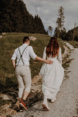 Afterwedding- Shooting in Werfenweng in Österreich fotografiert von Martina Feicht Fotografie