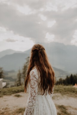 Coupleshooting in Österreich in Werfenweng in den Bergen im Salzburger Land nach Hochzeit fotografiert von Martina Feicht