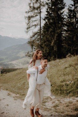 Afterwedding- Shooting in Werfenweng in Österreich fotografiert von Martina Feicht Fotografie