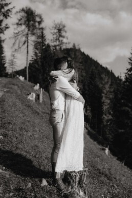 Afterwedding- Shooting in Werfenweng in Österreich fotografiert von Martina Feicht Fotografie