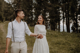 Afterwedding- Shooting in Werfenweng in Österreich fotografiert von Martina Feicht Fotografie