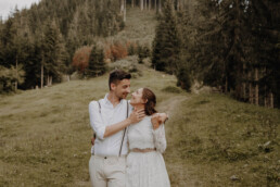 Afterwedding- Shooting in Werfenweng in Österreich fotografiert von Martina Feicht Fotografie