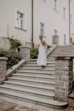 Herbstliche Standesamtliche Trauung in Metten bei Deggendorf fotografiert von Martina Feicht Fotografie