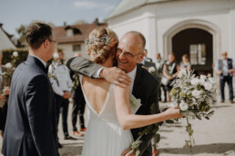 Standesamtliche Trauung im Benediktinerkloster Metten in der Nähe von Deggendorf fotografiert von Martina Feicht Fotografie