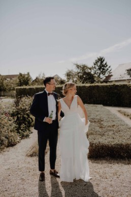 Standesamtliche Trauung im Benediktinerkloster Metten in der Nähe von Deggendorf fotografiert von Martina Feicht Fotografie