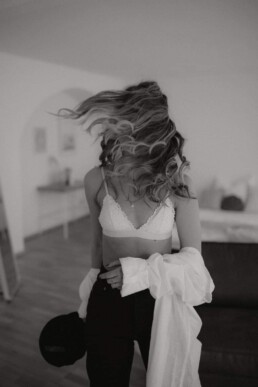 Stilvolles Frauenportrait bei Martina Feicht Fotografie Atelier Passau.